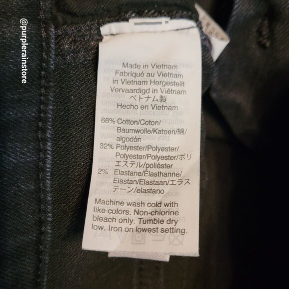 Madewell Jeans 28 Skinny 10" High Rise Eclipse Wash AC134 Tummy Control Stretch - Picture 6 of 13